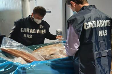 Tonno scongelato e riempito di sostanze nocive: decine di intossicati, perquisizioni Nas Bari
