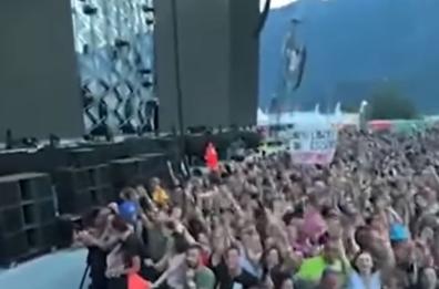 Vasco Rossi a Trento, Arena gremita per concerto del Blasco