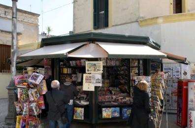 Le edicole a Matera? Ne sono rimaste appena una dozzina 