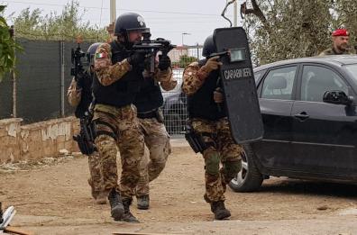 Un giorno con i Cacciatori di Puglia