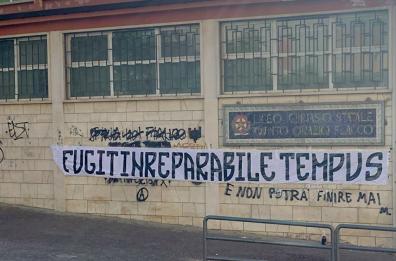 Virgilio e l’ultimo giorno di scuola: il rituale degli studenti di Potenza