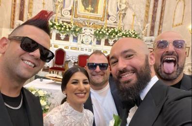 Massafra, Biggie Bash dei Boomdabash si sposa: le foto della cerimonia