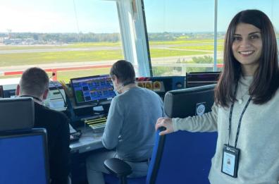 Laura Delvecchio, a Brindisi la prima donna alla guida della torre di controllo remota 
