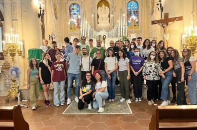 Lecce, a messa con l'arcivescovo prima degli esami di maturità