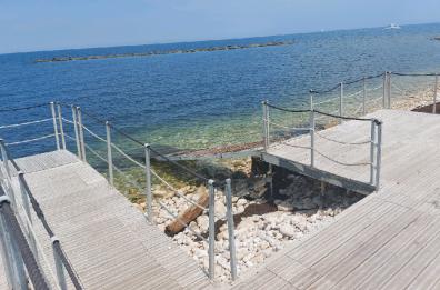 Bisceglie, spiagge libere «vietate» ai diversamente abili
