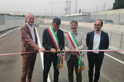 Torre a Mare, inaugurato sottovia di via Coppa di Bari: da oggi aperto ad auto e pedoni