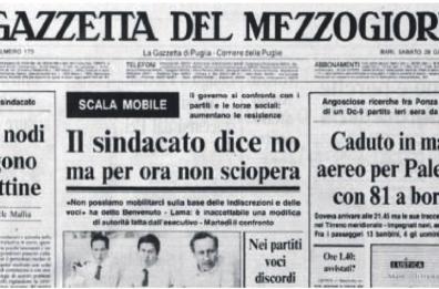 Cade il Dc-9 Itavia il dramma di Ustica