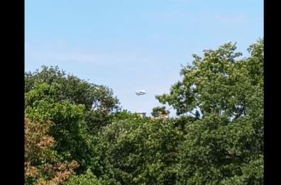 Dirigibile Goodyear sopra Trieste