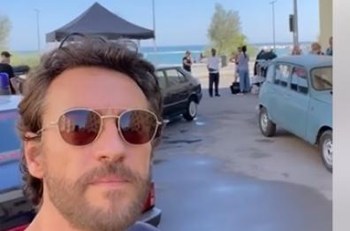 Il set del Maresciallo Fenoglio con Alessio Boni: « Bari con furore»