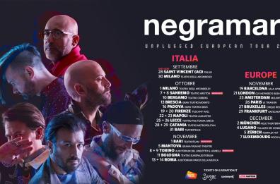 Negramaro, nuova data a Bari: il 1 novembre il concerto al TeatroTeam