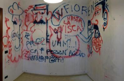 A San Menaio spunta un murale di Andrea Pazienza di 50 anni fa 