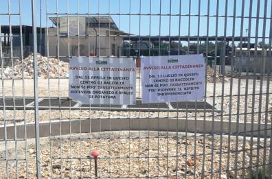 Ostuni, stop ai rifiuti indifferenziati al centro Santa  Caterina