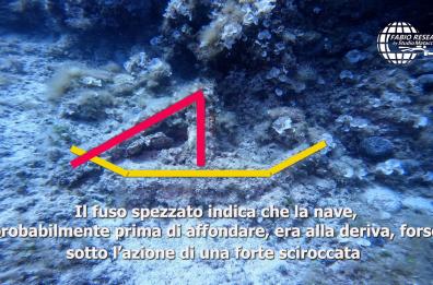 Nel mare di Taranto individuato sito di affondamento di una nave romana di 2mila anni fa