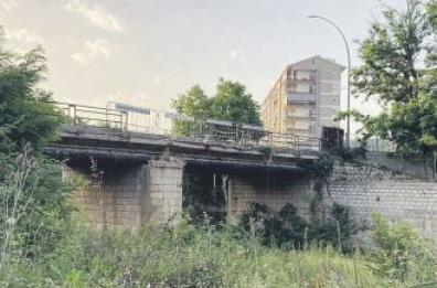 Potenza, Sos sul ponte di via Isca del Pioppo