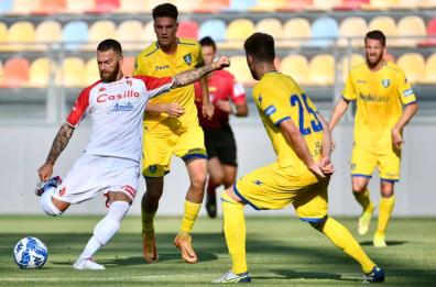 Bari chiude il ritiro col ko in amichevole dal Frosinone: 0-1