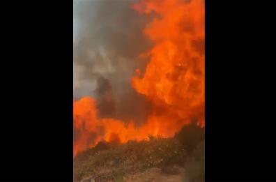 SARDEGNA - Sassari, incendio a Bonorva raggiunge paese: case evacuate