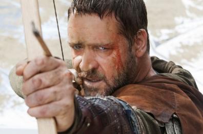 «Robin Hood» di Ridley Scott col valoroso Russell Crowe contro lo sceriffo di Nottingham