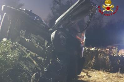 Incidente sulla Porto Cesareo-Leverano, auto si ribalta: due ragazze in ospedale