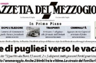 Strage di pugliesi nei cieli di Capo Gallo nell'estate del 2005
