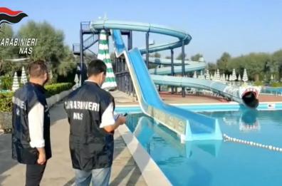 Acque contaminate, i Nas chiudono 10 parchi a tema: sigilli anche a Bari