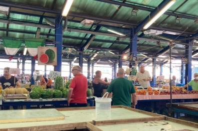 Il Mercato «Fadini» di Taranto sempre più vuoto