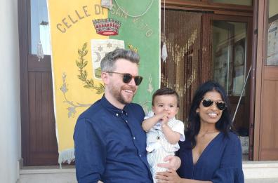 Dal Canada a Celle, col nome del paese più piccolo di Puglia nel cuore VD/FT