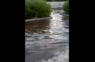 Nubifragio a Palermo: strade allagate e disagi