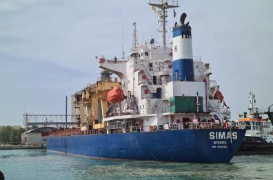 Ucraina, giunte a Bari due navi con 20mila tonnellate di grano
