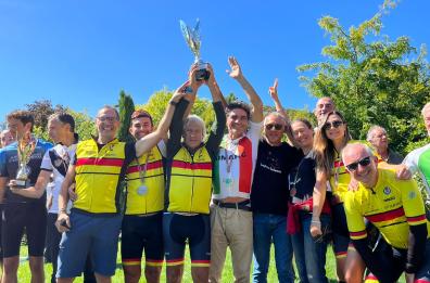 I «Lupi del Salento» campioni d'Italia di ciclismo amatoriale