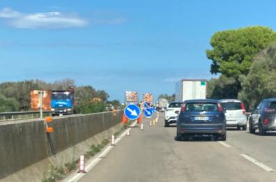 Riaprono i cantieri sulla Lecce-Brindisi: lunghe code e disagi