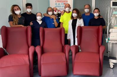 Lecce, in ospedale arrivano tre poltrone per il primo allattamento