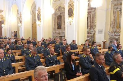 Foggia, la Guardia di Finanza celebra San Matteo