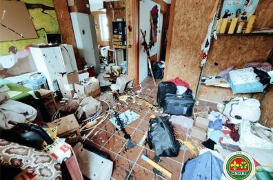 21 settembre 2022, presa di mira dai vandali la struttura ubicata nella Pineta San Francesco