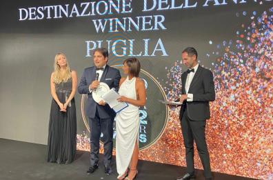 Food and Travel Italia, Puglia destinazione dell&rsquo;anno: la premiazione a Ugento