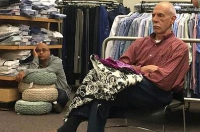 Lo shopping di marito e moglie