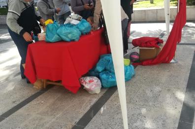 A Bari allestito il gazebo solidale del Circolo Operaio 