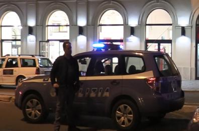 Lecce, paura in zona stazione, ferisce e minaccia i passanti