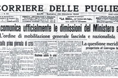 Le camicie nere verso la Capitale