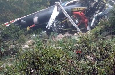 Elicottero precipitato nel Foggiano, mercoledì accertamenti