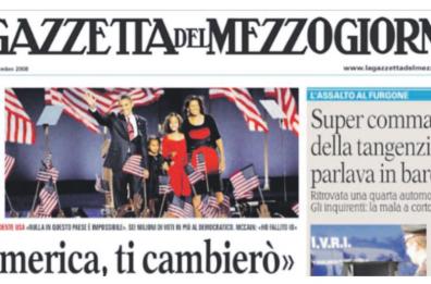 La vittoria di Obama: «Yes, we can»! 