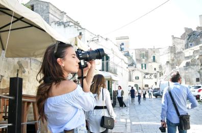 «Matera welcome», un logo familiare
