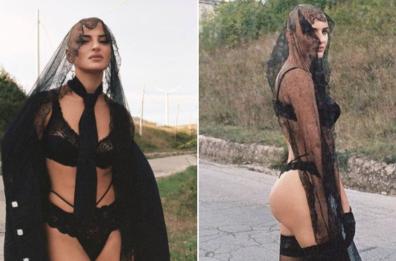 Arisa stupisce i fan con gli scatti osé al lago Pantano in Basilicata