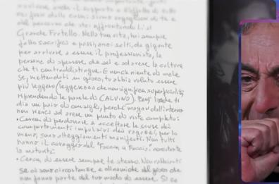 Gf Vip, le lacrime di Attilio Romita per la lettera della compagna: «Ti sposerò»