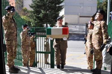 Tornano a Oppido le spoglie di De Rosa, soldato morto per difendere la libertà