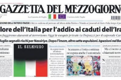 L’addio del Paese ai caduti di Nassiriya