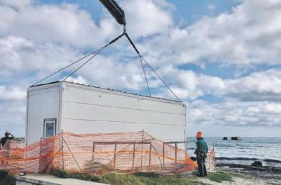 Lecce, via il chiosco de “Il Molo”: liberato tratto di spiaggia a San Cataldo