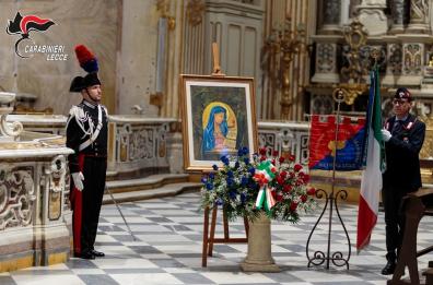 I carabinieri al Duomo di Lecce per celebrare la patrona Virgo Fidelis