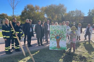 Foggia, ieri al Policlinico si è festeggiata in pediatria la Giornata nazionale degli alberi
