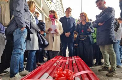 Violenza sulle donne, inaugurate le panchine sociali a Bari