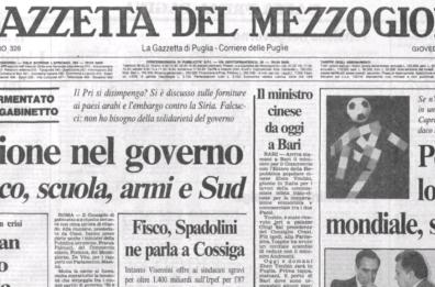Mondiali ‘90, Bari vara l’«astronave»
